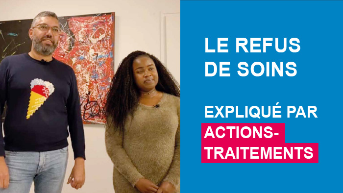 Le refus de soin expliqué par Actions-Traitements