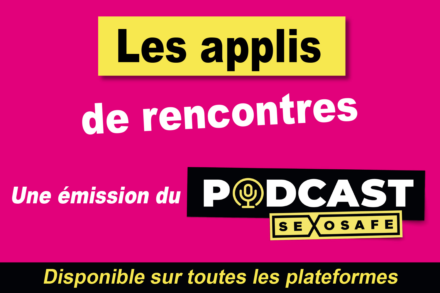 Les applis de rencontre