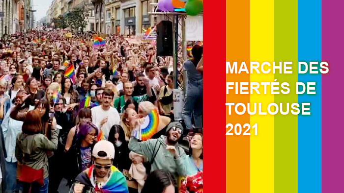 Marche des fiertés Toulouse 2021